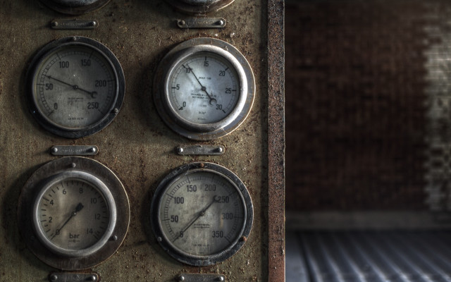 Gauges metal panel stripes tiled free wallpaper for desktop - medium preview image