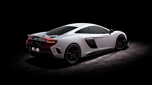 White sports car dark room #26 free wallpaper for desktop - medium preview image