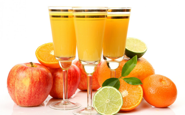 Orange juice glasses fruit white free wallpaper for desktop - medium preview image