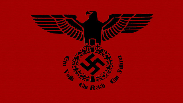 Red black eagle hammer sickle free wallpaper for desktop - medium preview image