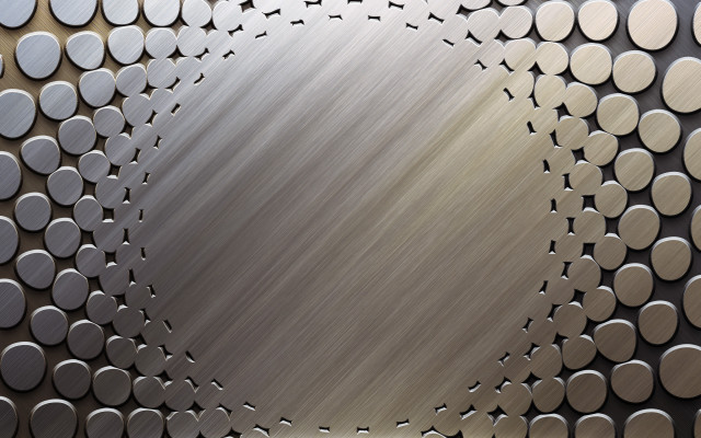 Metal plate circles dots hollow free wallpaper for desktop - medium preview image