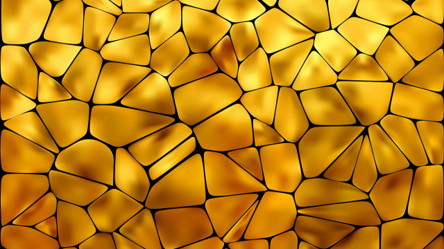 Yellow glass tile pattern halloween free wallpaper for desktop - medium preview image