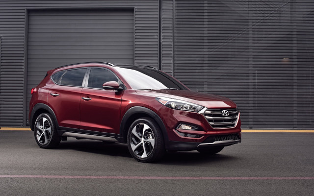 Red car garage black frame free wallpaper for desktop - medium preview image