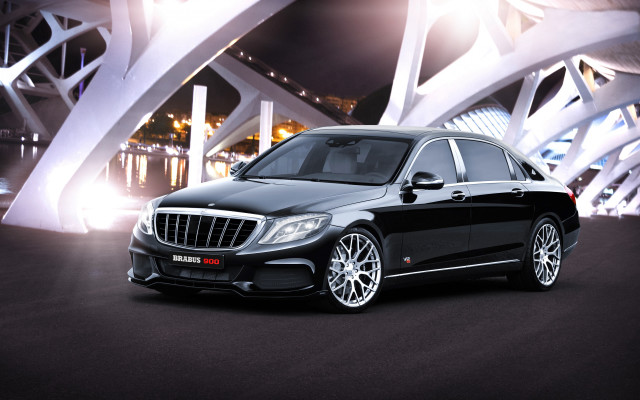 Black mercedes benz digital rendering free wallpaper for desktop - medium preview image