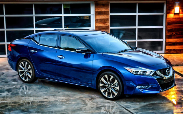 Blue car garage fire hydrant free wallpaper for desktop - medium preview image