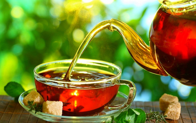 Tea pour teapot tea bag free wallpaper for desktop - medium preview image
