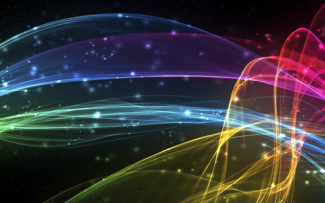 Colorful abstract background stars sky free wallpaper for desktop - medium preview image