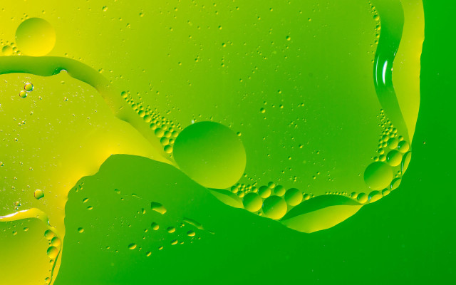 Green waterdrops airbrush environmental bubble free wallpaper for desktop - medium preview image