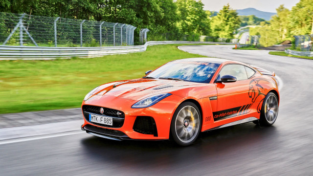 Red sports car road green #2 free wallpaper for desktop - medium preview image