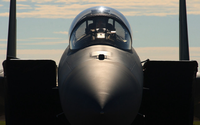 Jet pilot cockpit sky clouds free wallpaper for desktop - medium preview image