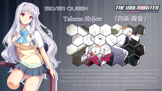 Anime character long white hair #8 free wallpaper for desktop - medium preview image