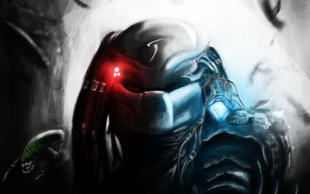 Man red light black white free wallpaper for desktop - medium preview image