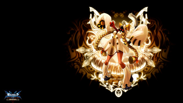 White horse red ribbon gold free wallpaper for desktop - medium preview image