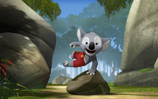 Koala heart jungle ambient occlusion free wallpaper for desktop - medium preview image