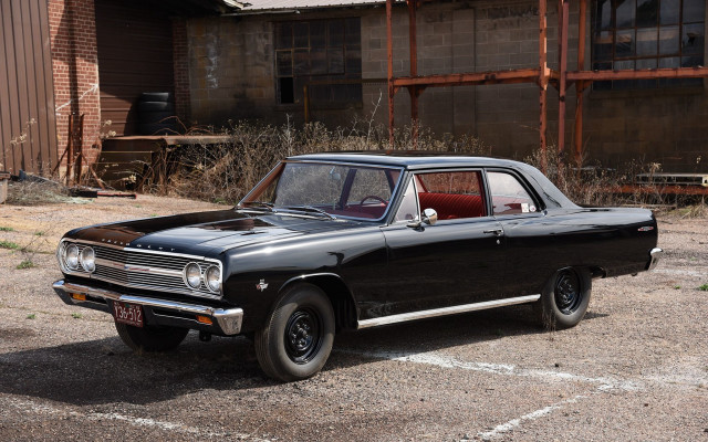 Black car parking lot building #4 free wallpaper for desktop - medium preview image