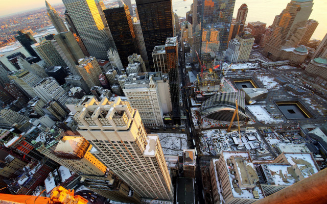Cityscape tiltshift constructivism tokyo skyline free wallpaper for desktop - medium preview image