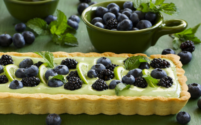 Blueberry lime pastry mints arabesque free wallpaper for desktop - medium preview image