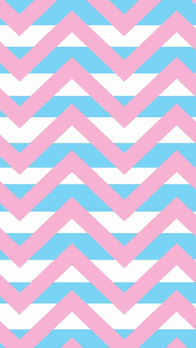 Pink blue chevron pattern white free wallpaper for mobile - medium preview image