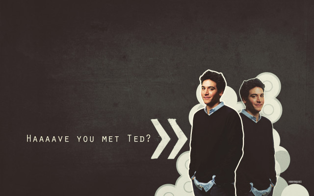 Two men sign wall serial free wallpaper for desktop - medium preview image