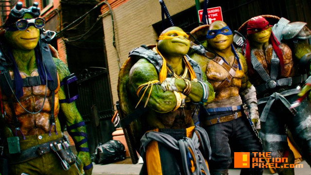 Teenage mutant turtles street corner free wallpaper for desktop - medium preview image