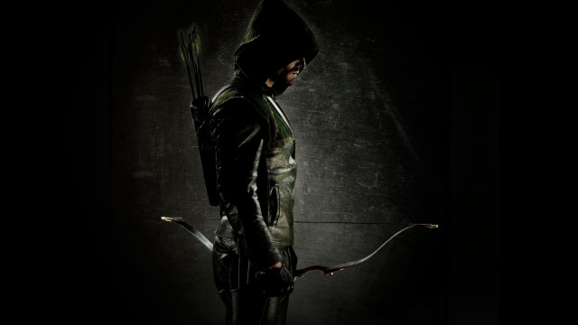 Man hoodie bow arrow dark #3 free wallpaper for desktop - medium preview image