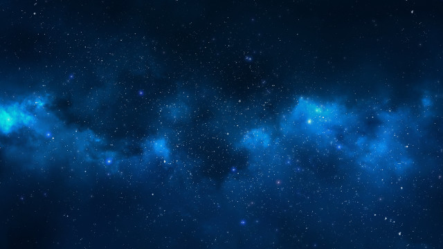 Blue sky stars clouds space free wallpaper for desktop - medium preview image