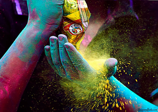 Colorful person food powder planet free wallpaper for desktop - medium preview image