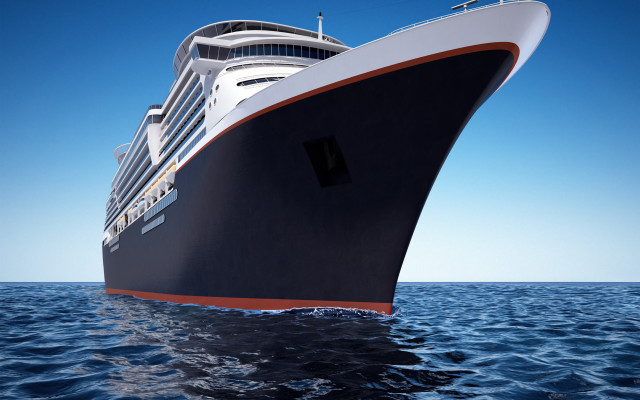 Cruise ship ocean blue sky #7 free wallpaper for desktop - medium preview image