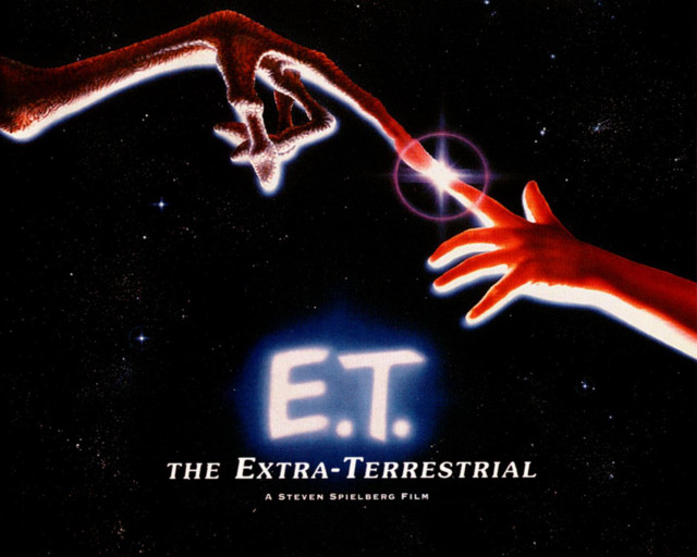 Extra terrestrial movie poster hand free wallpaper for desktop - medium preview image