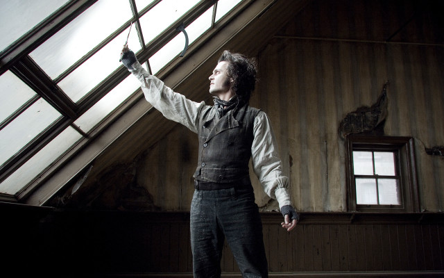 Man white shirt black pants #8 free wallpaper for desktop - medium preview image