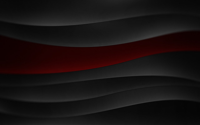 Black red wavy abstract 3d free wallpaper for desktop - medium preview image