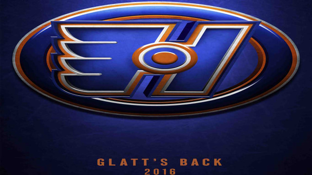 Blue orange logo white circle free wallpaper for desktop - medium preview image