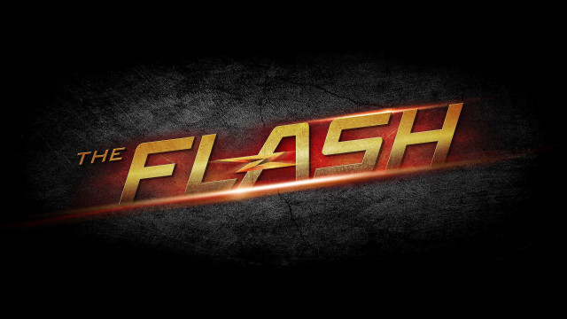 Flash logo black background red free wallpaper for desktop - medium preview image