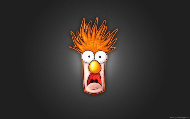 Cartoon character surprised hair middle free wallpaper for desktop - medium preview image