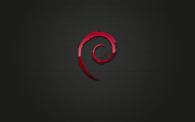 Red spiral logo brick wall free wallpaper for desktop - medium preview image