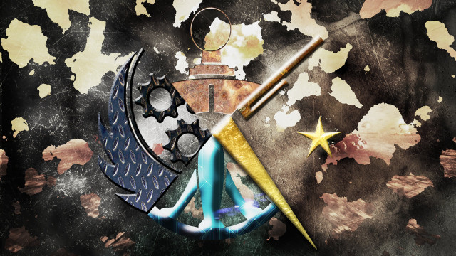 Painting star artistic abstract colorful free wallpaper for desktop - medium preview image