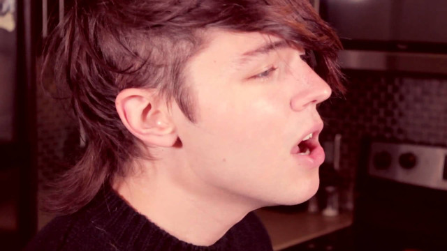 Man mouth open kitchen microwave free wallpaper for desktop - medium preview image