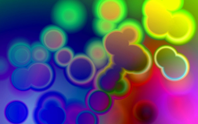 Colorful mickey background logo beeple free wallpaper for desktop - medium preview image