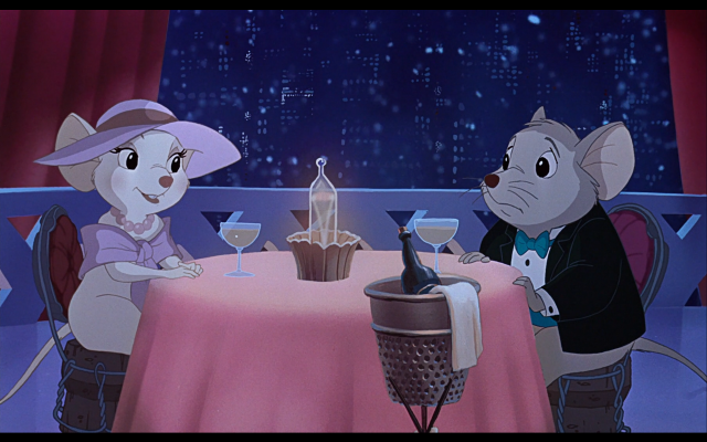 Mice wine glass table couple free wallpaper for desktop - medium preview image