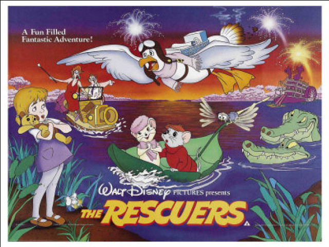Rescuers cartoon poster duck girl free wallpaper for desktop - medium preview image