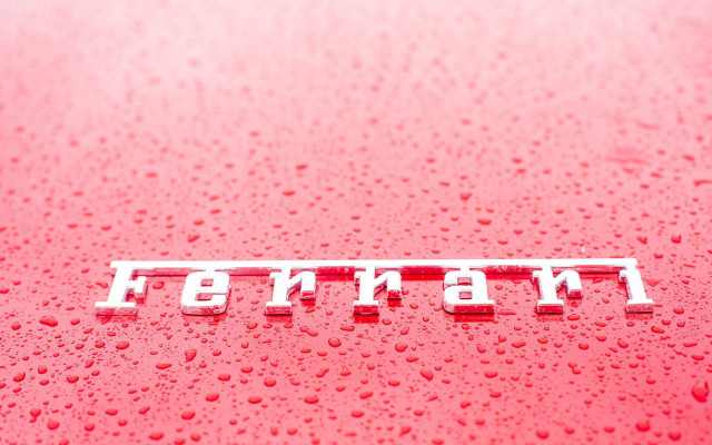 Ferrari hood closeup bernardo cavallino free wallpaper for desktop - medium preview image