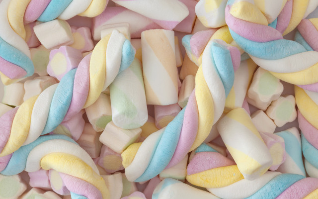 Colorful candy pile pastel rococo free wallpaper for desktop - medium preview image