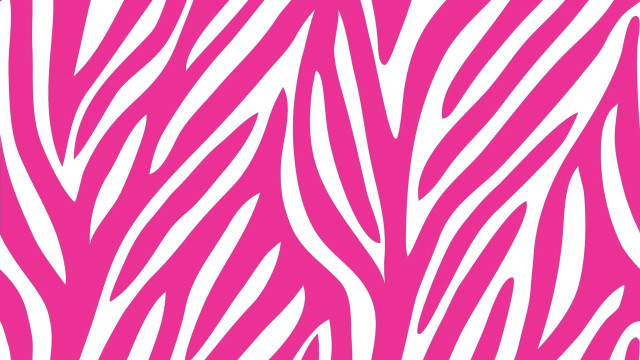 Pink white zebra print background free wallpaper for desktop - medium preview image