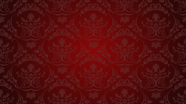 Red black floral rococo behance free wallpaper for desktop - medium preview image