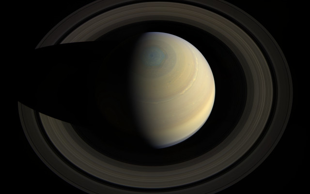 Saturn cassini moon rings darkspace free wallpaper for desktop - medium preview image