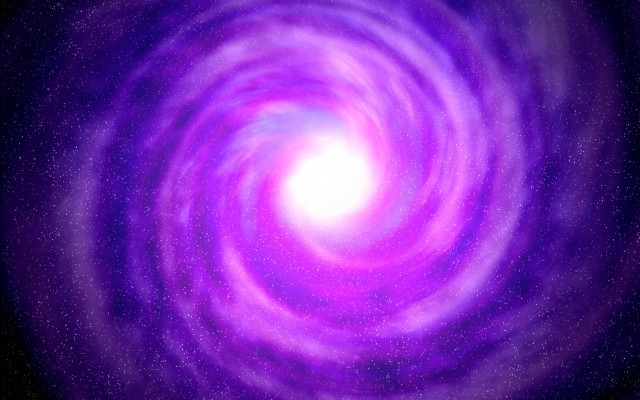 Purple spiral stars space art free wallpaper for desktop - medium preview image