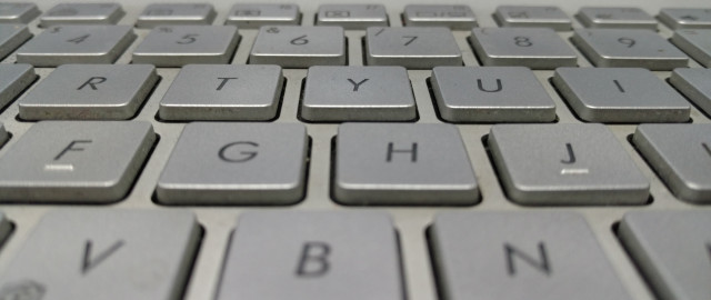 Keyboard letters numbers shallow depth free wallpaper for desktop - medium preview image