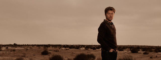 Man desert sky clouds background free wallpaper for desktop - medium preview image