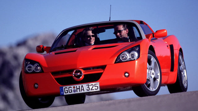 Car motorcycle road mountains sky free wallpaper for desktop - medium preview image