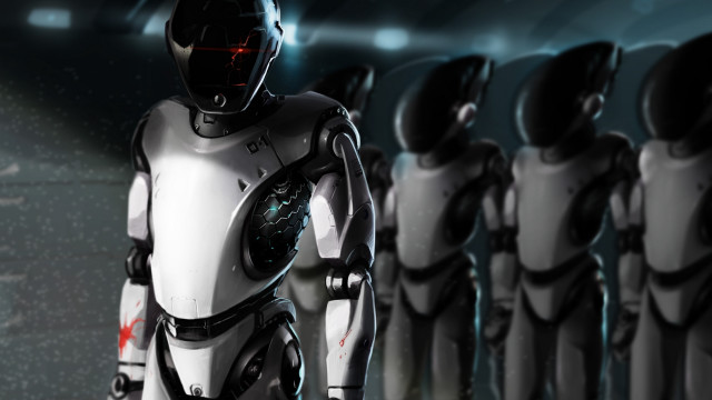 Robot afrofuturism mannequins damaged powerarmor free wallpaper for desktop - medium preview image